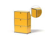 USM | USM Haller Storage 3AP Perforated Back