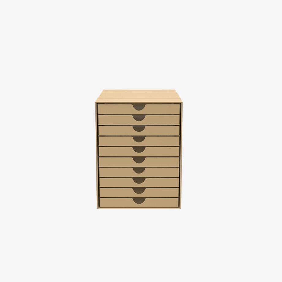 USM | Inos Box Set C4 with 10 drawers / Beige