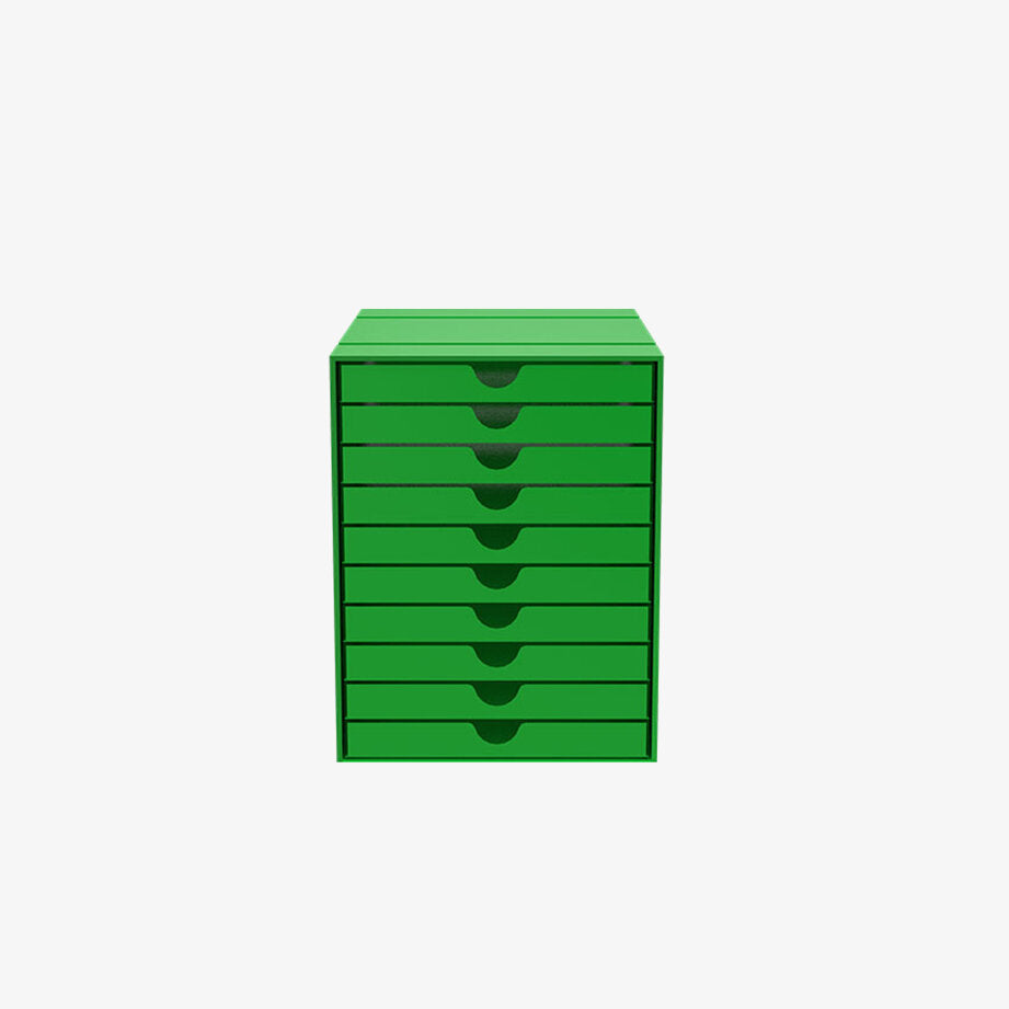 USM | Inos Box Set C4 with 10 drawers / Green