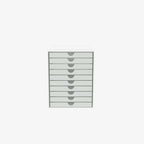 USM | Inos Box Set C4 with 10 drawers / Pure white