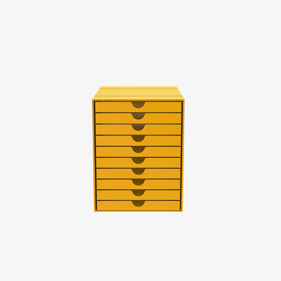 USM | Inos Box Set C4 with 10 drawers / Golden Yellow