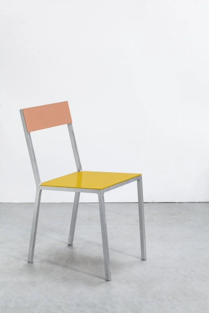 Valerie Objects – Alu Chair yellow_pink