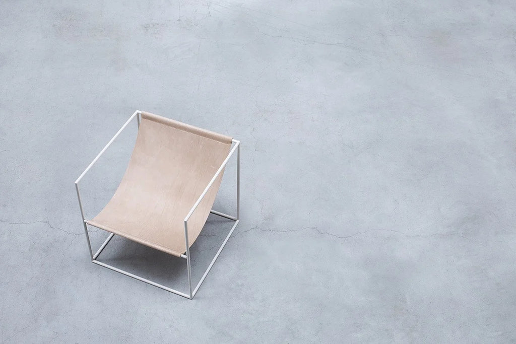 Valerie Objects – Solo Seat Ivory_Leather