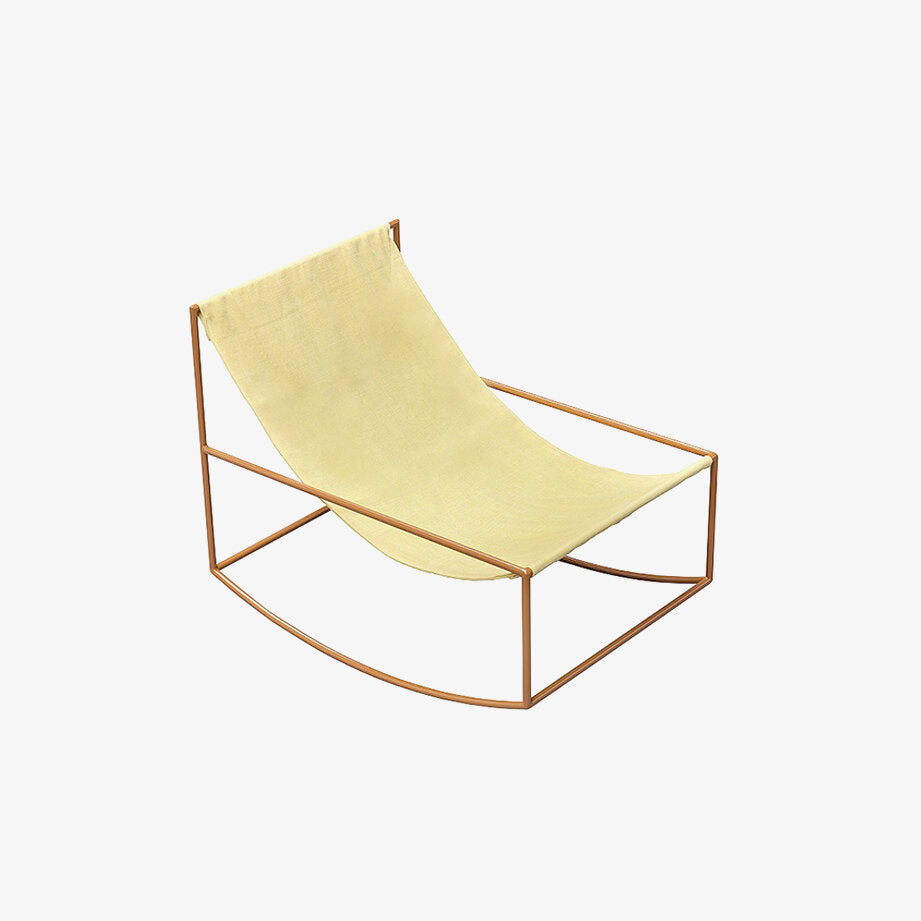 Valerie Objects | Rocking Chair Linen Yellow