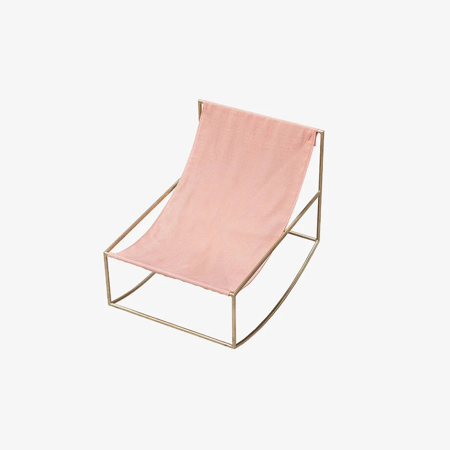 Valerie Objects | Rocking Chair Linen Pink