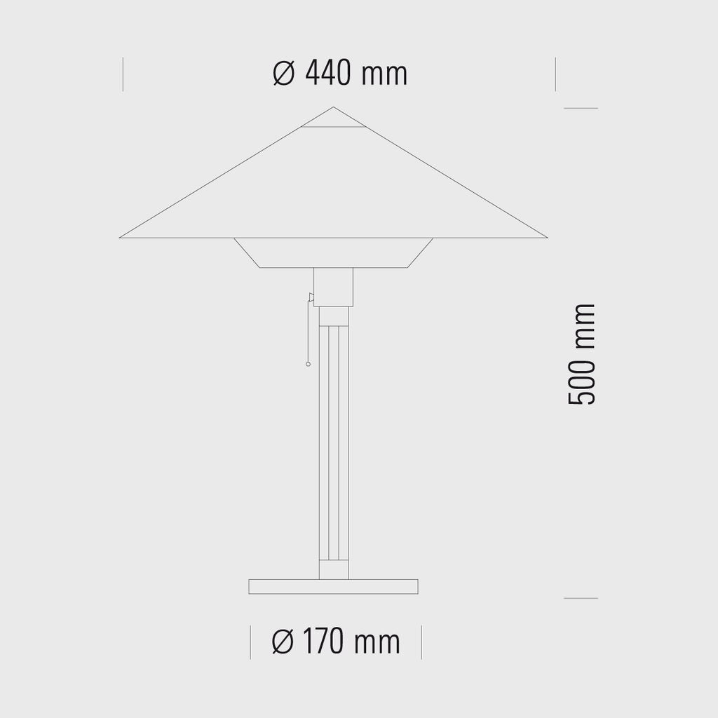Tecnolumen – WG 28 Table Lamp
