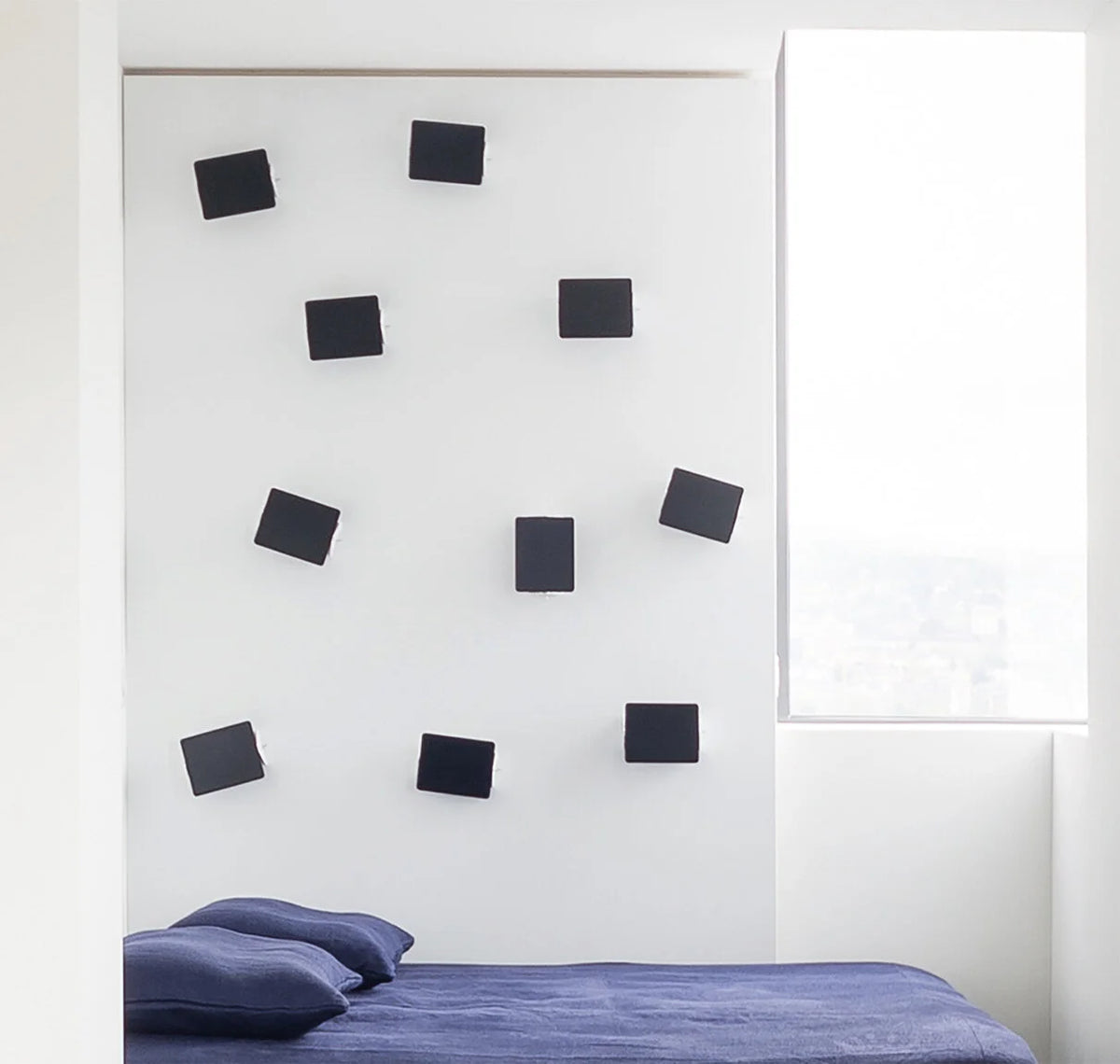 Nemo – Applique A Volet Pivotant Black