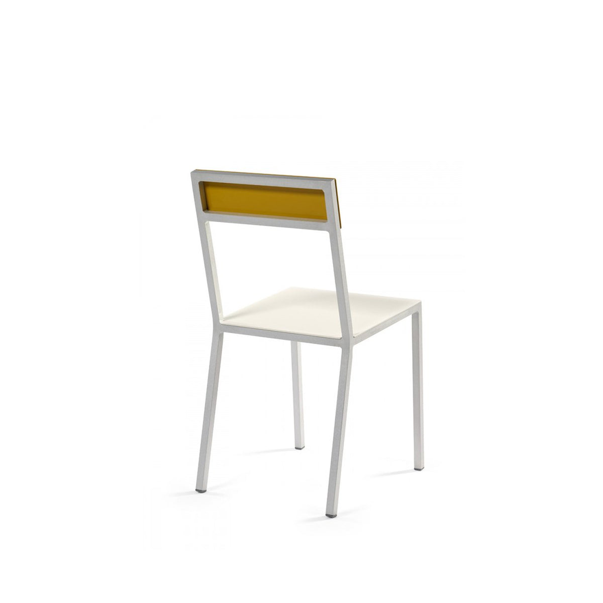 Valerie Objects – Alu Chair white_yellow