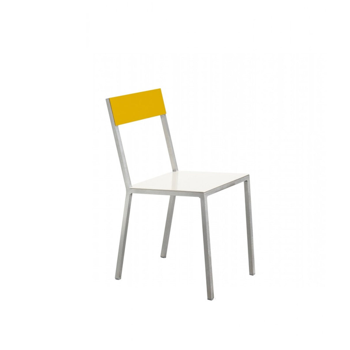 Valerie Objects | Alu Chair white_yellow