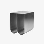 Kristina Dam | Curved Side Table Stainless Steel