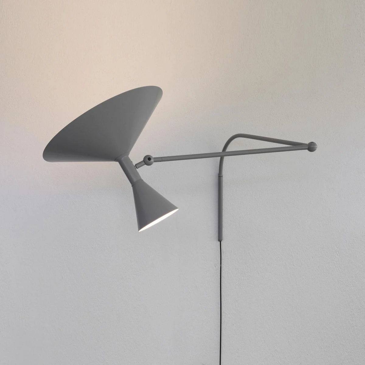 Nemo – Lampe De Marseille Wall Lamp Large white/grey/black
