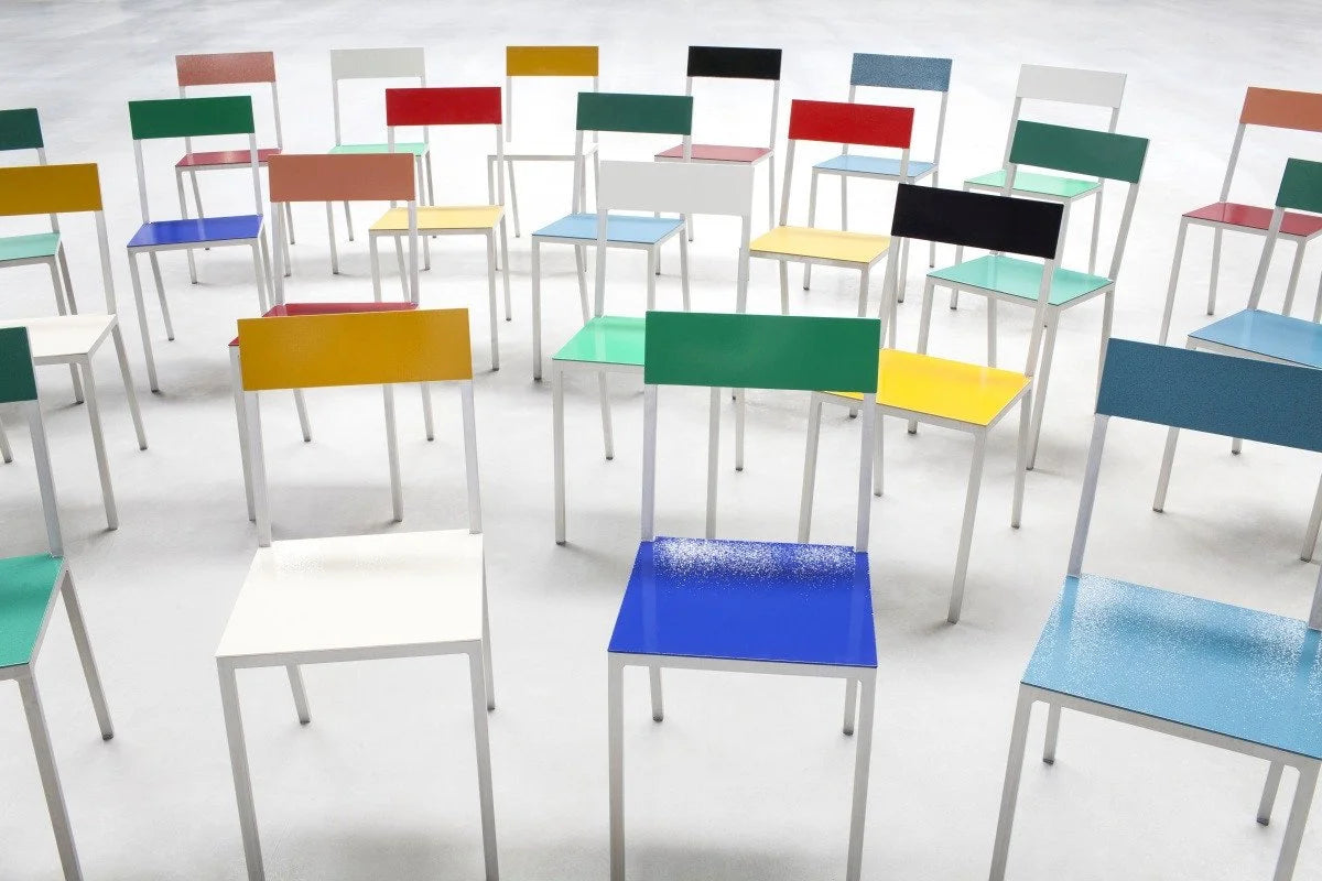 Valerie Objects – Alu Chair green_white