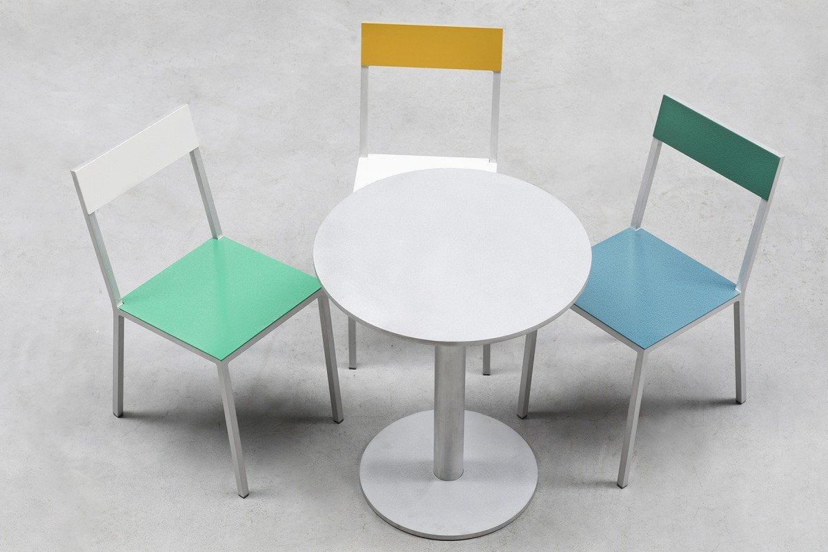 Valerie Objects – Alu Chair green_white