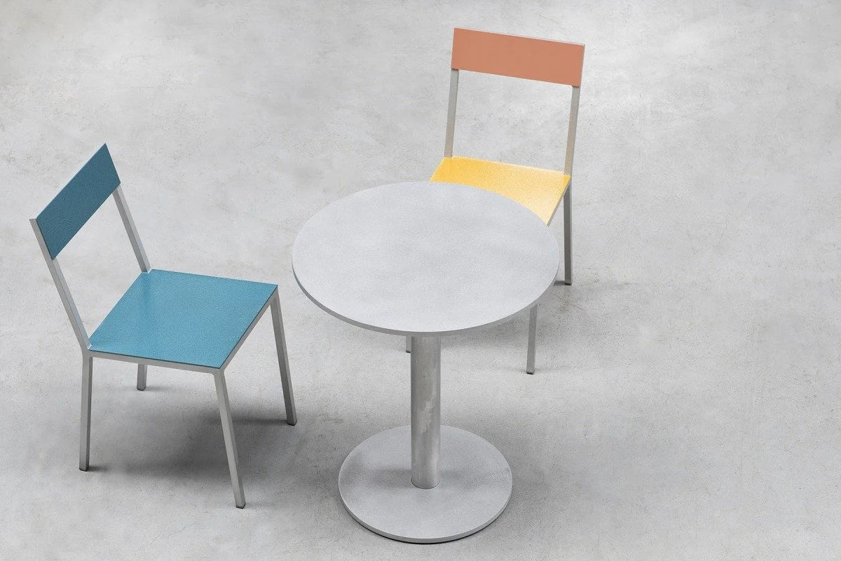 Valerie Objects – Alu Chair yellow_pink