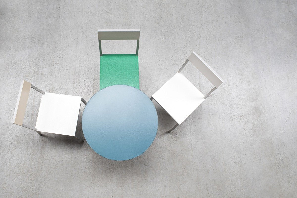 Valerie Objects – Alu Chair green_white
