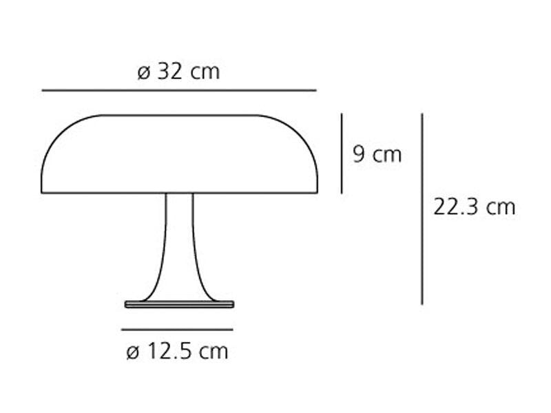 Artemide – Nessino Table Lamp White