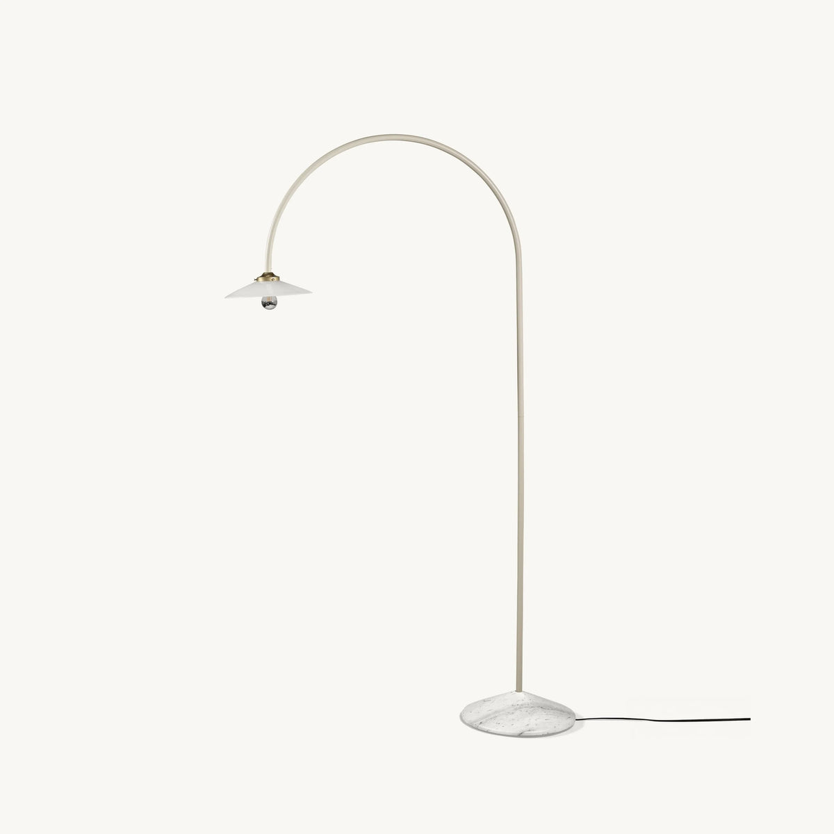 Valerie Objects | Standing Lamp Marble N°2 Ivory