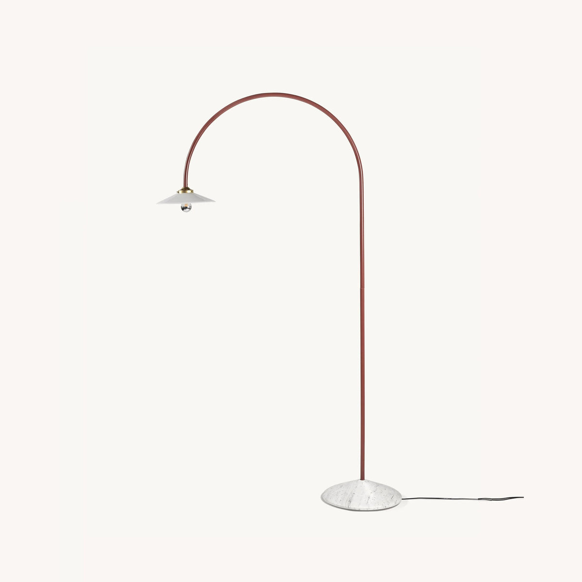 Valerie Objects | Standing Lamp Marble N°2 Menie Red