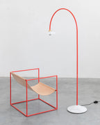 Valerie Objects – Standing Lamp Marble N°2 Red