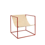 Valerie Objects | Solo Seat Red_Leather