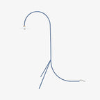 Valerie Objects | standing lamp n°1 Blue